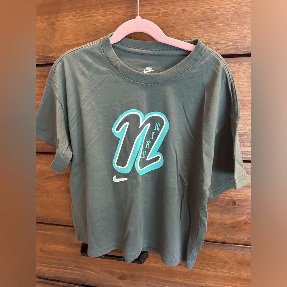 Nike Green Graphic T-Shirt